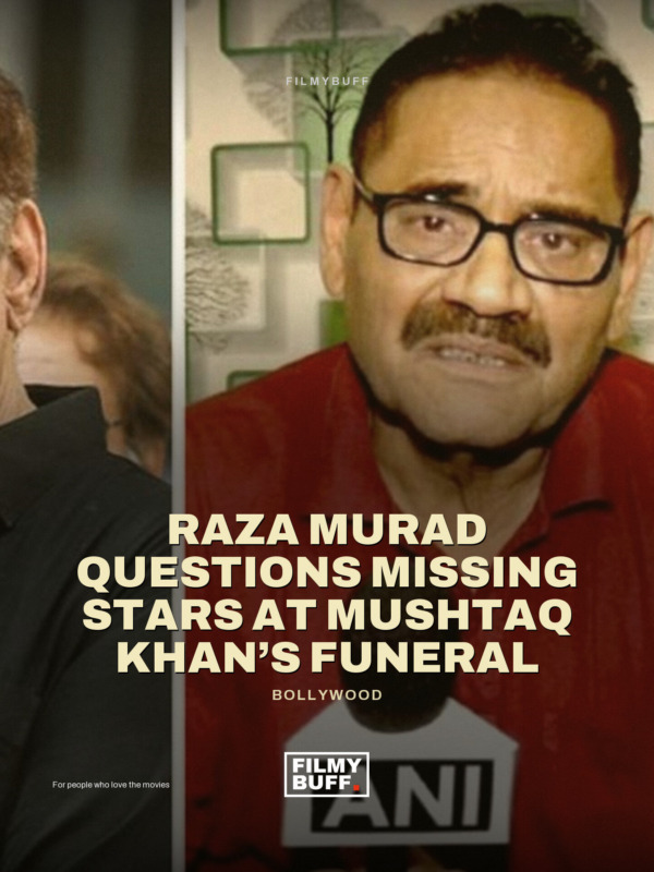 Raza Murad Questions Missing Stars at Mushtaq Khan’s Funeral