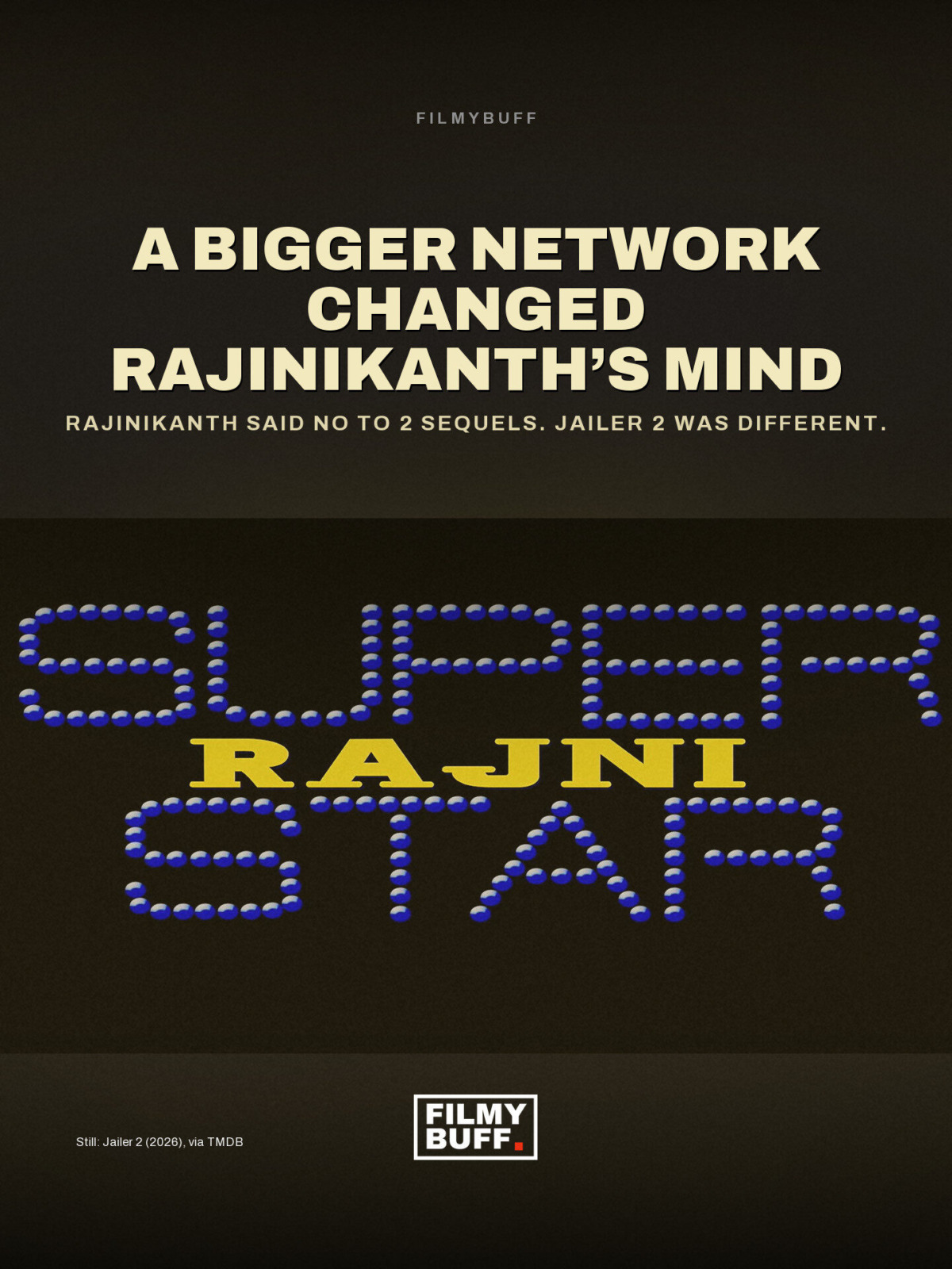 Rajinikanth said no to 2 sequels. Jailer 2 was different.